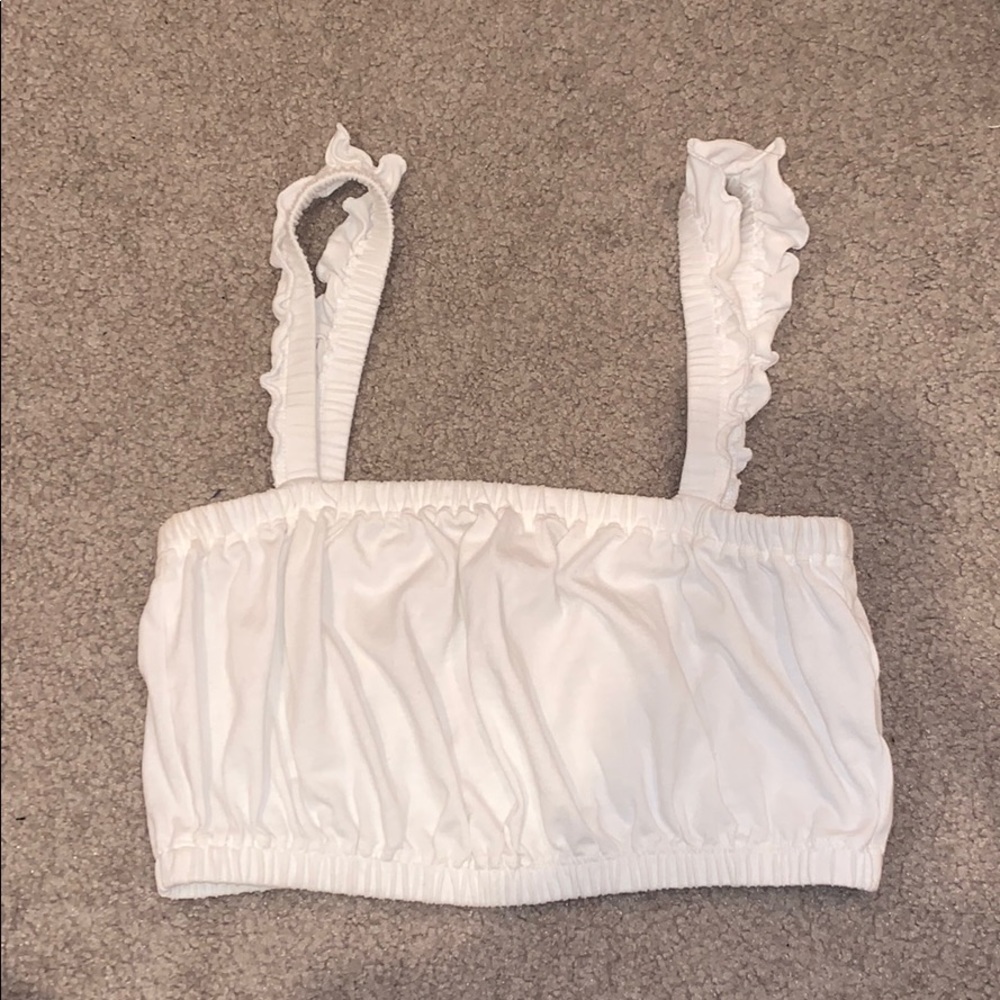 Aritzia cropped bra top